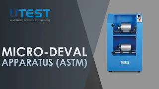 Micro-Deval Testing Equipment (ASTM)