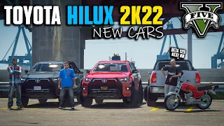NEW CARS FOR SHOWROOM | TOYOTA HILUX 2022 | GTA 5 GAMEPLAY