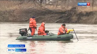 Как поднять бочки с химикатами со дна реки Хор, решают в Хабаровском крае