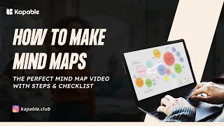 How To Make Mind Maps | The Perfect Mind Map Video With Steps & Checklist