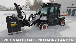 Last Blizzard of Winter?! Bobcat Toolcat Review (82)