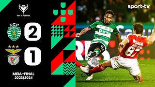 Resumo: Sporting 2-1 Benfica - Taça de Portugal | sport tv