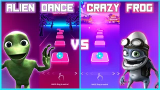 Dame Tu Cosita Vs Axel F | Alien Dance Vs Crazy Frog | Tiles Hop Endless Mode