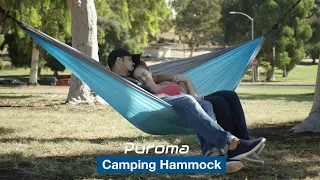Puroma Outdoor Multi-color Single/Double Camping Hammock - Share a
