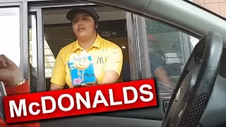 McDonalds drive thru prank (Customer Rude)