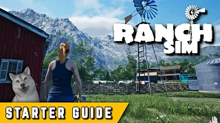 A Starter Guide | Ranch Simulator | Raising Animals, Harvesting Crops, Making Money & More