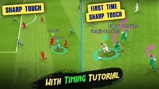 How To Do Sharp Touch Skill With Perfect Timing - In eFootball 2023 Mobile