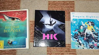 Penguin Highway Big Fish & Begonia Hentai Kamen 1&2 Mediabook Abnormal Crisis Anime Unboxing Review