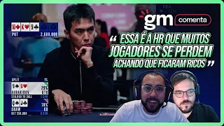 Mão bizarra e gigantesca na reta final do ME EPT Barcelona | GM Comenta