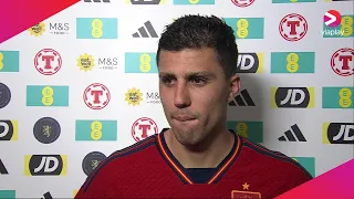 Spain's Rodri gives his verdict on loss to Scotland: "For me, this is not football."