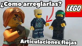 Como arreglar las articulaciones flojas de una minifigura de LEGO