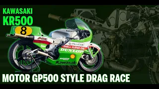 Siapa Bilang Kawasaki Nggak Pernah Ikut GP500? | KR500 | History Lesson
