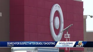 Target reopened, police search for suspect after fatal shooting in parking lot