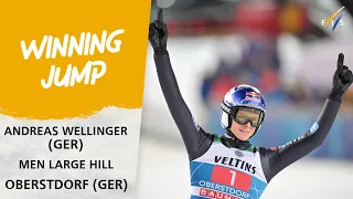 Wellinger breaks Four Hills drought in Oberstdorf | FIS Ski Jumping World Cup 23-24