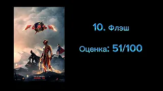 Все фильмы киновселенной DC от худшего к лучшему