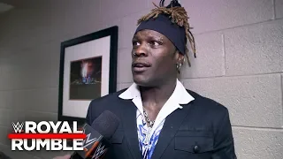 R-Truth declares tonight his time: WWE Exclusive, Jan. 27, 2019