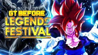 GT BEFORE LEGENDS FESTIVAL!!! HOW DOES IT DO BEFORE ALL THE SUCCULENT BUFFS?! (Dragon Ball Legends)