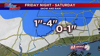 61 Second Weather morning forecast April 17