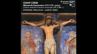 Corsican chant – Tantum ergo sacramentum – 17th century