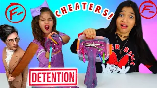 FIXING OUR PRINCIPAL'S SLIME! WE CHEATED & GOT DETENTION!!!!