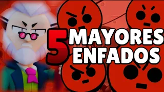 ¡LOS **MAYORES ENFADOS** DE YOUTUBERS DE BRAWL STARS!