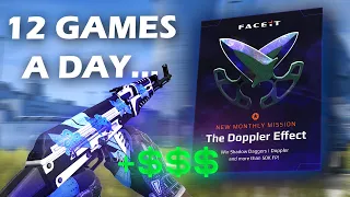 I Played 12h a Day For 30 Days For a Knife │Faciet Premium Monthly Missions CSGO