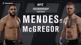 UFC 2 Gameplay - Conor McGregor VS Chad Mendes CHAMPIONSHIP FIGHT