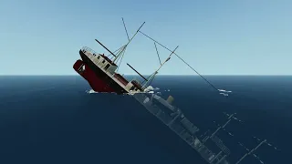 RMS Poseidon Sinking - Stormworks