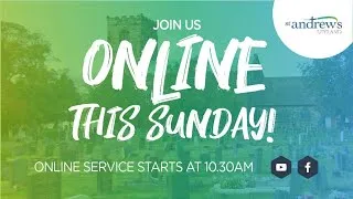 St Andrew's Leyland Sunday service livestream - 3rd January 2021