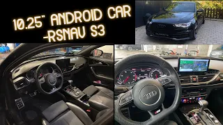 Audi A6/A7 S6/S7 RS6/RS7 4G C7 RSnav S3 - Android Auto/Wireless CarPlay/Google Maps (Earth) AllinOne