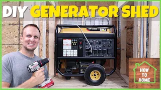 Generator Shed Ideas | DIY Generator Enclosure