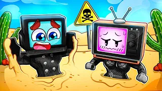 Can TV Woman & Man ESCAPE ALL QUICKSAND TRAPS in Roblox?