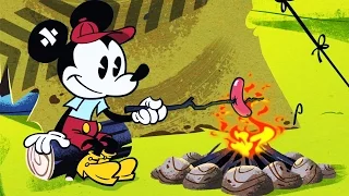 Roughin' It | A Mickey Mouse Cartoon | Disney Shorts