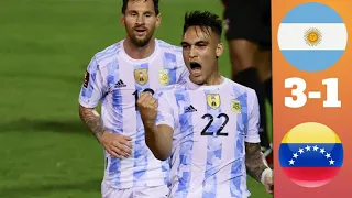 Argentina vs Venezuela 3-1 All goals and extended highlights 2021