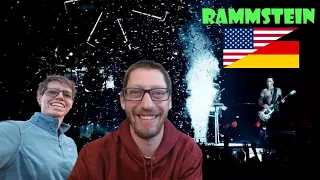 A German and American React to Rammstein - Amerika (Live from Paris)