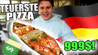 Ich esse DIE TEUERSTE PIZZA DEUTSCHLANDS🌍🍕 - Wie SCHMECKT SIE?🧐(999 EURO💰)