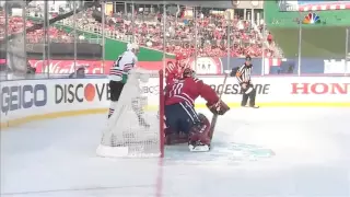 Great tic-tac-toe play by Blackhawks @ Capitals