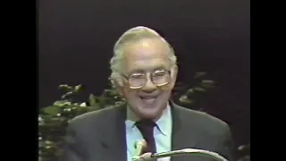 1986 Harold Kushner Keynote Address on "Why bad things happen to good people"