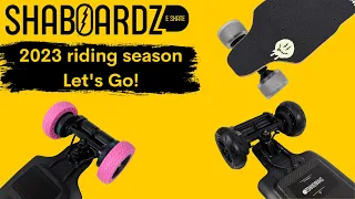 Riding season is here and our 2023 line-up of electric skateboards is live!