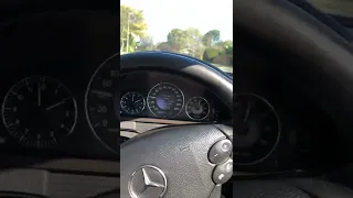 2004 Mercedes CLK 500 V8 Acceleration, @ high altitude