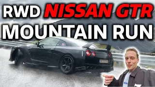 900HP RWD R35 GTR STREET DRIFTING IN THE MOUNTAINS + NEW WOERTHERSEE IN ITALY? -OG Schaefchen