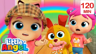 Can Detective Jill Find the Cookie?! | Jill's Playtime | Little Angel Kids Songs & Stories for Girls