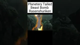 First Tailed beast bomb Planetery Rasenshuriken
