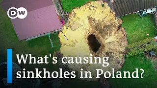How sinkholes are threatening to swallow this Polish town | Focus on Europe