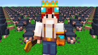 TROLLEI MEUS AMIGOS COM UM EXÉRCITO DE RATOS NO MINECRAFT