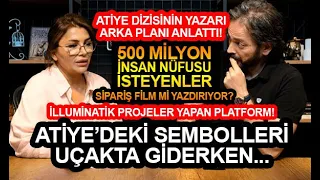 ATİYE PROJESİNDEKİ SEMBOLLERİ KİM ÇİZDİRDİ? Senarist tek tek anlattı! ŞENGÜL BOYBAŞ I MURAT ZURNACI