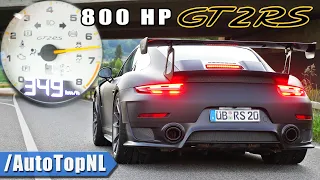 800HP PORSCHE 911 GT2 RS 0-349 LAUNCH CONTROL & SOUND by AutoTopNL