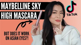 Maybelline Lash Sensational Sky High Mascara Review (Does This Work on Asian Eyes?)