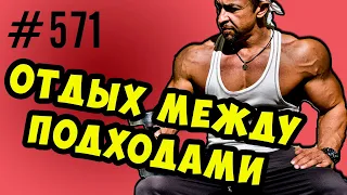 Сколько отдыхать между подходами ?