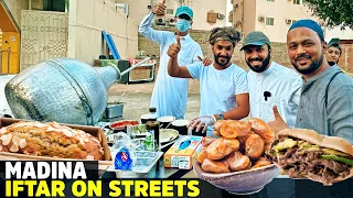Ramzan Local Life in Madina | Ramadan Street Food Iftar, Traditional Food  with @ZubairRiazz​